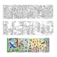 Load image into Gallery viewer, Bug, Bird, Butterflies Fold-Out Coloring Book