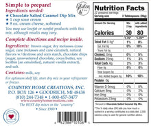 Load image into Gallery viewer, Chocolate Salted Caramel Dip Mix