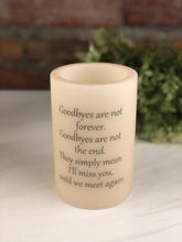 Load image into Gallery viewer, Goodbyes Are Not Forever LastingLite