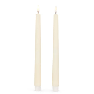 Set of 2-11" Battery Taper Candle