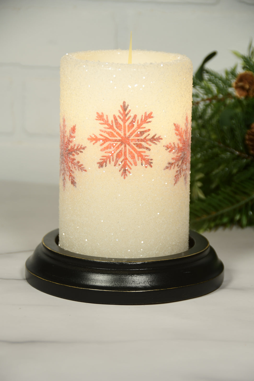 Red Snowflake Cluster LastingLite Sleeve
