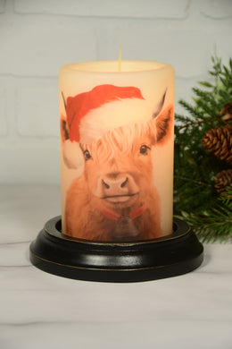 Beau Highland Christmas Cow