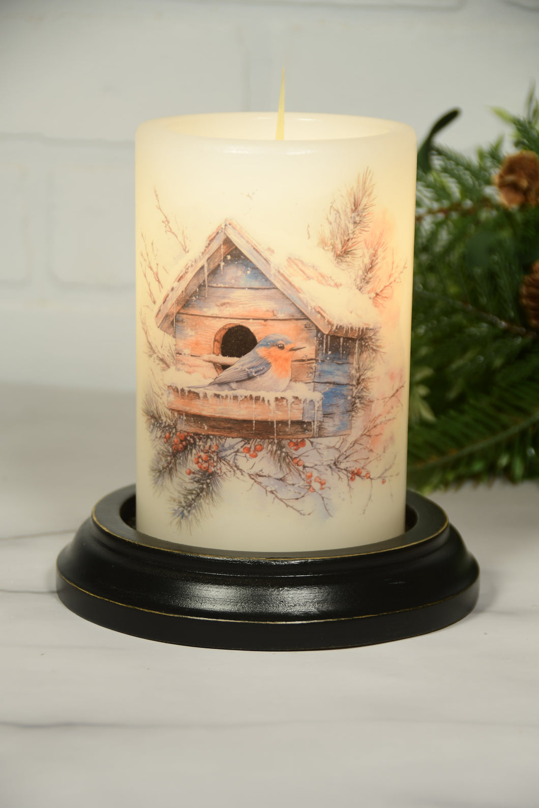 Christmas Bluebird House LastingLite Sleeve