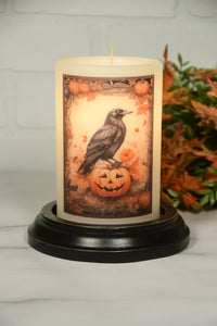 Spooky Fall-Halloween Crow