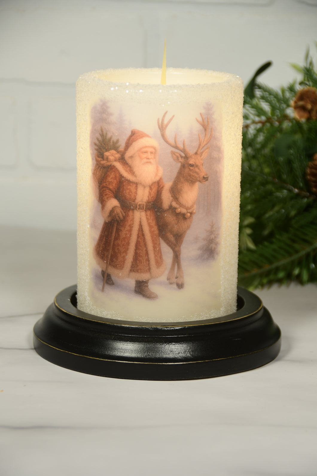 Santa Reindeer Woods LastingLite Sleeve