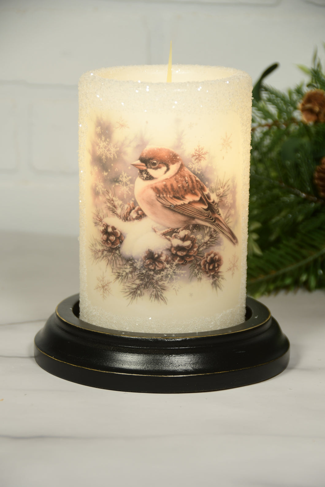 Winter Pine Sparrow LastingLite Sleeve