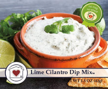 Load image into Gallery viewer, Lime Cilantro Dip Mix