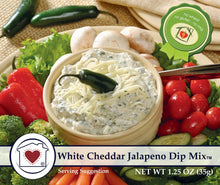 Load image into Gallery viewer, White Cheddar Jalapeño Dip Mix