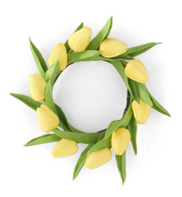 Load image into Gallery viewer, Mini Tulip Candle Ring Wreath