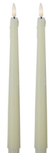 Load image into Gallery viewer, S/2 11.5" Cream Drip LED Candles