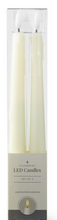 Load image into Gallery viewer, S/2 11.5" Cream Drip LED Candles