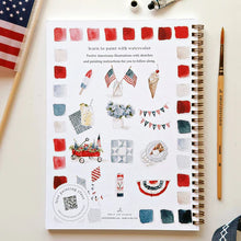 Load image into Gallery viewer, Watercolor Workbook-Americana