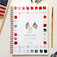 Load image into Gallery viewer, Watercolor Workbook-Americana