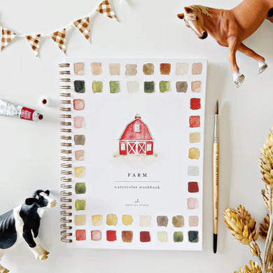 Watercolor Workbook-Farm