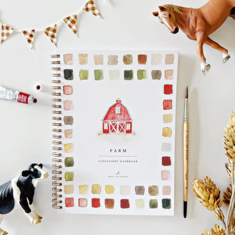 Watercolor Workbook-Farm