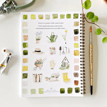 Load image into Gallery viewer, Watercolor Workbook-Gardening
