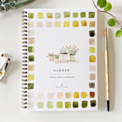 Watercolor Workbook-Gardening