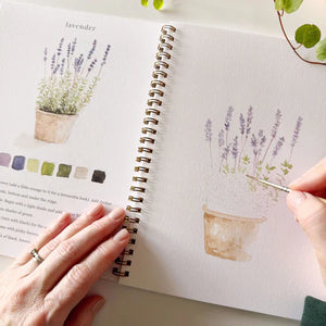 Watercolor Workbook-Gardening