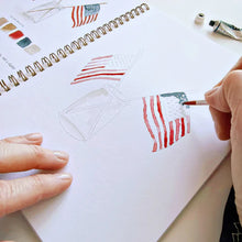 Load image into Gallery viewer, Watercolor Workbook-Americana