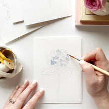 Load image into Gallery viewer, Paintable Notecards-Garden Flowers