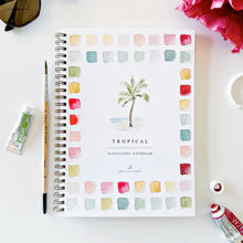 Load image into Gallery viewer, Watercolor Workbook-Tropical