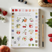 Load image into Gallery viewer, Watercolor Workbook-Fruit