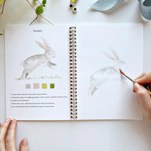 Load image into Gallery viewer, Watercolor Workbook-Animals