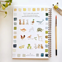 Load image into Gallery viewer, Watercolor Workbook-Animals