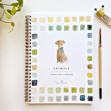 Load image into Gallery viewer, Watercolor Workbook-Animals