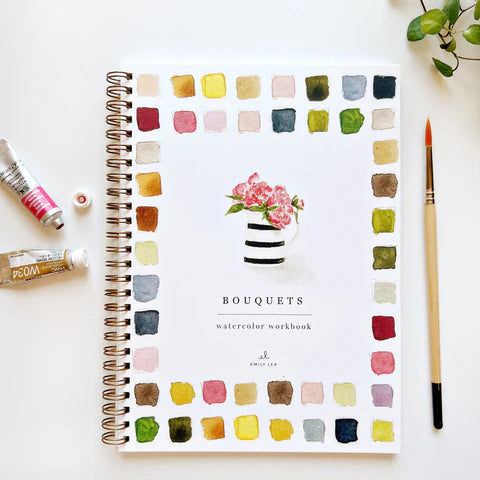 Watercolor Workbook-Bouquets