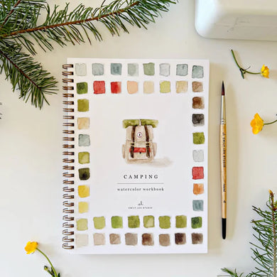Watercolor Workbook-Camping