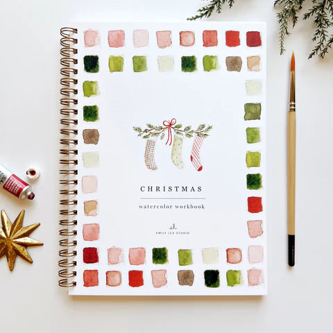 Watercolor Workbook-Christmas