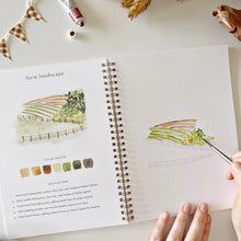 Load image into Gallery viewer, Watercolor Workbook-Farm