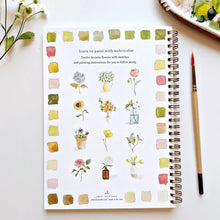 Load image into Gallery viewer, Watercolor Workbook-Flowers