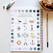 Load image into Gallery viewer, Watercolor Workbook-Seaside