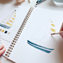 Load image into Gallery viewer, Watercolor Workbook-Seaside
