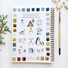Load image into Gallery viewer, Watercolor Workbook-Winter