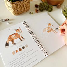 Load image into Gallery viewer, Watercolor Workbook-Woodland