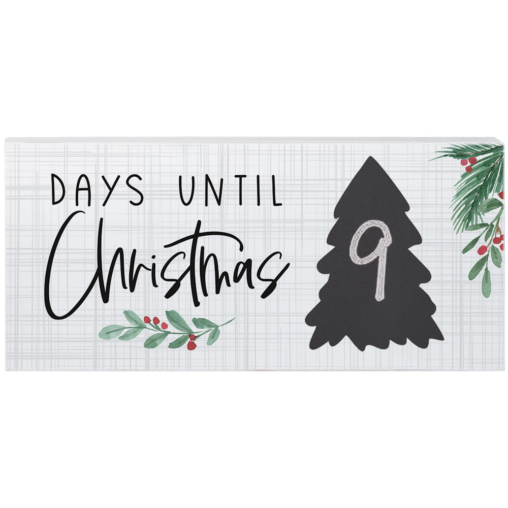 Pittsburgh Steelers 6 x 12 Chalk Christmas Countdown Sign