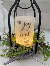 Load image into Gallery viewer, Lavender &amp; Mixed Greens Candle Ring